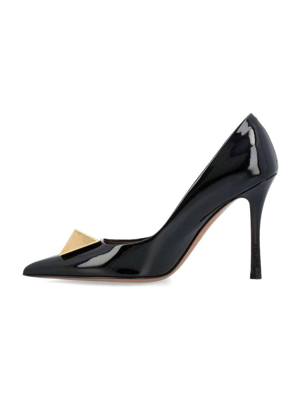 VALENTINO GARAVANI  Décolleté Valentino Garavani in Vernice con Borchie Maxi in Ottone In Vendita