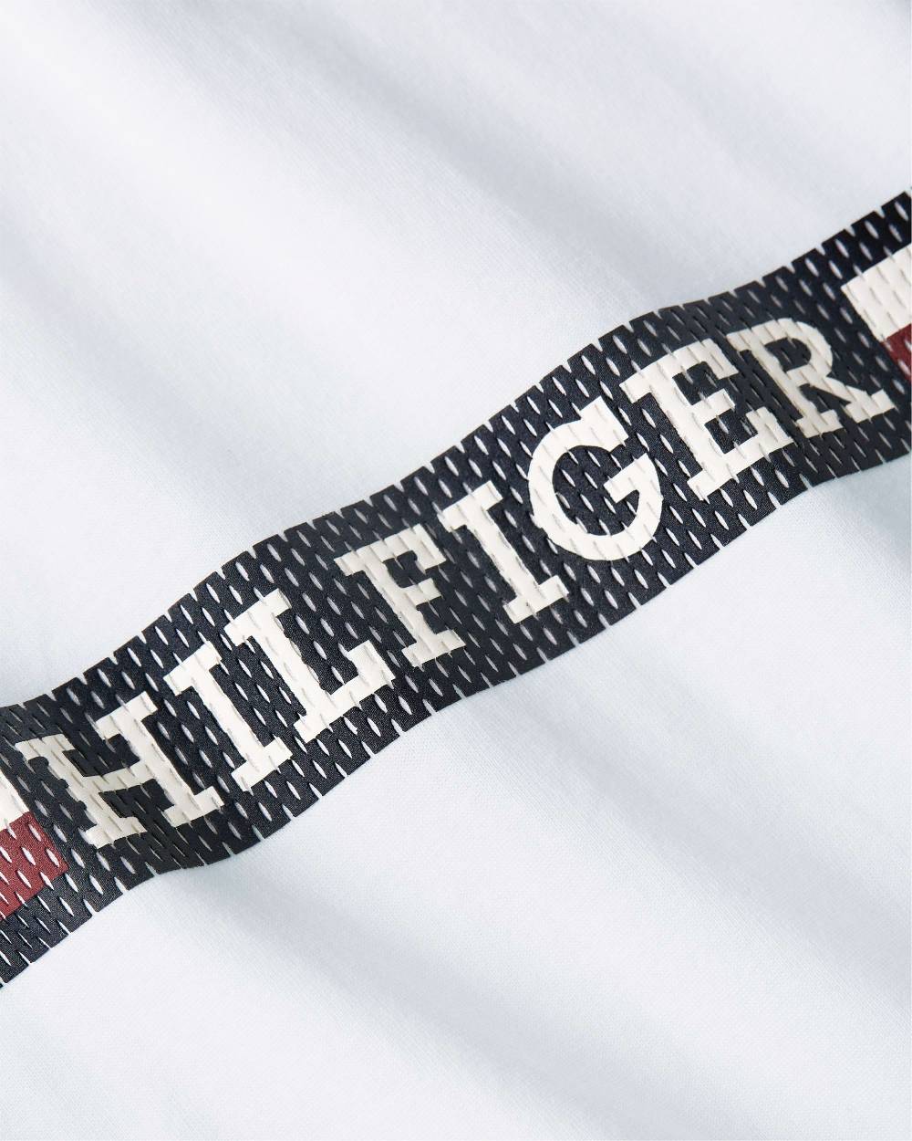 TOMMY HILFIGER  T-Shirt da Uomo Tommy Hilfiger in Cotone Bianco Offerte