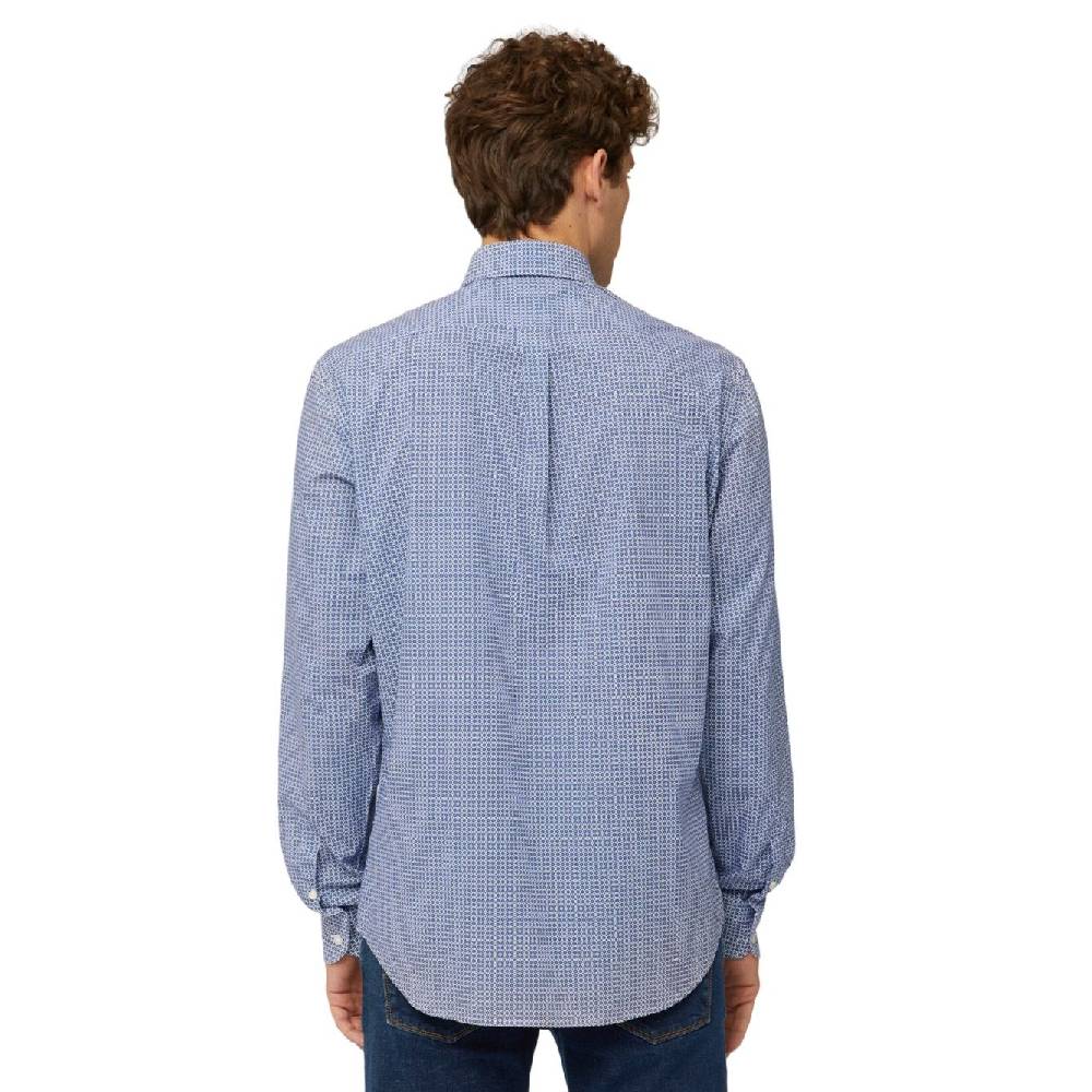 HARMONT & BLAINE  Camicia Uomo Harmont & Blaine Cotone Blu China Vendita Calda