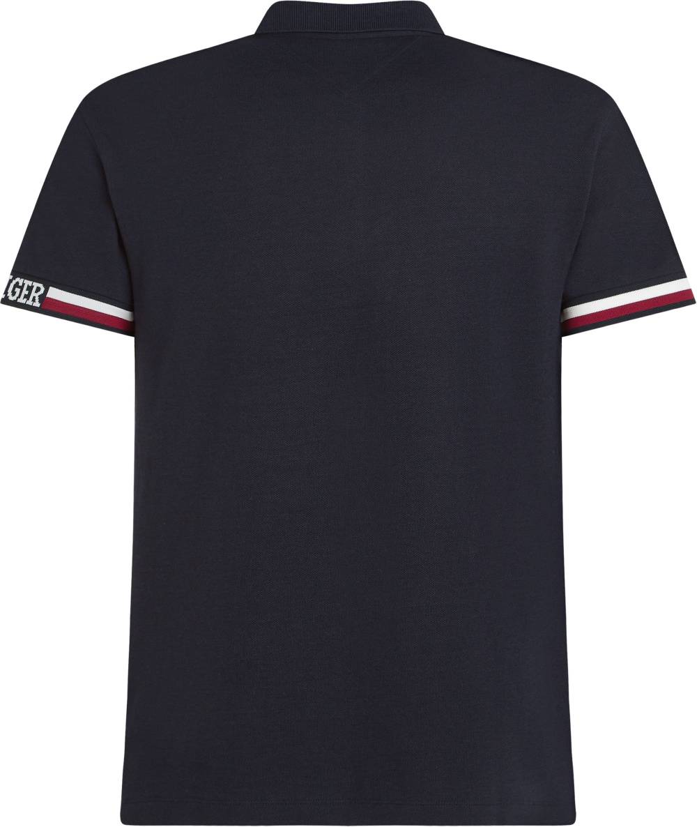 TOMMY HILFIGER  Polo Slim Fit Blu Tommy Hilfiger - Misto Cotone Spedizione Gratuita