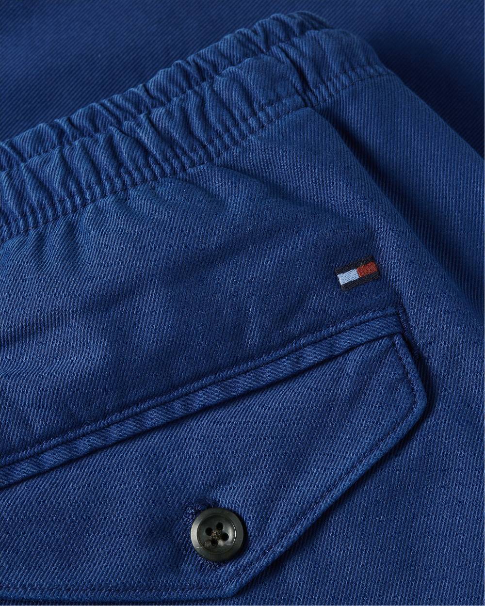 TOMMY HILFIGER  Bermuda Stretch Cotone Blu Uomo Tommy Hilfiger Pezzi Unici