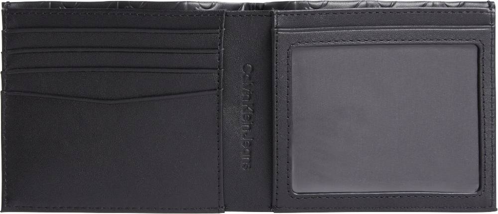 CALVIN KLEIN  Portafoglio Uomo Calvin Klein in Pelle Nera con Blocco RFID 2025