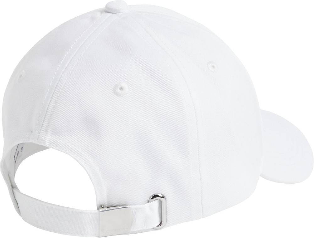 CALVIN KLEIN  Cappello di Cotone Biologico Bianco Calvin Klein - Accessori Donna Nuovo
