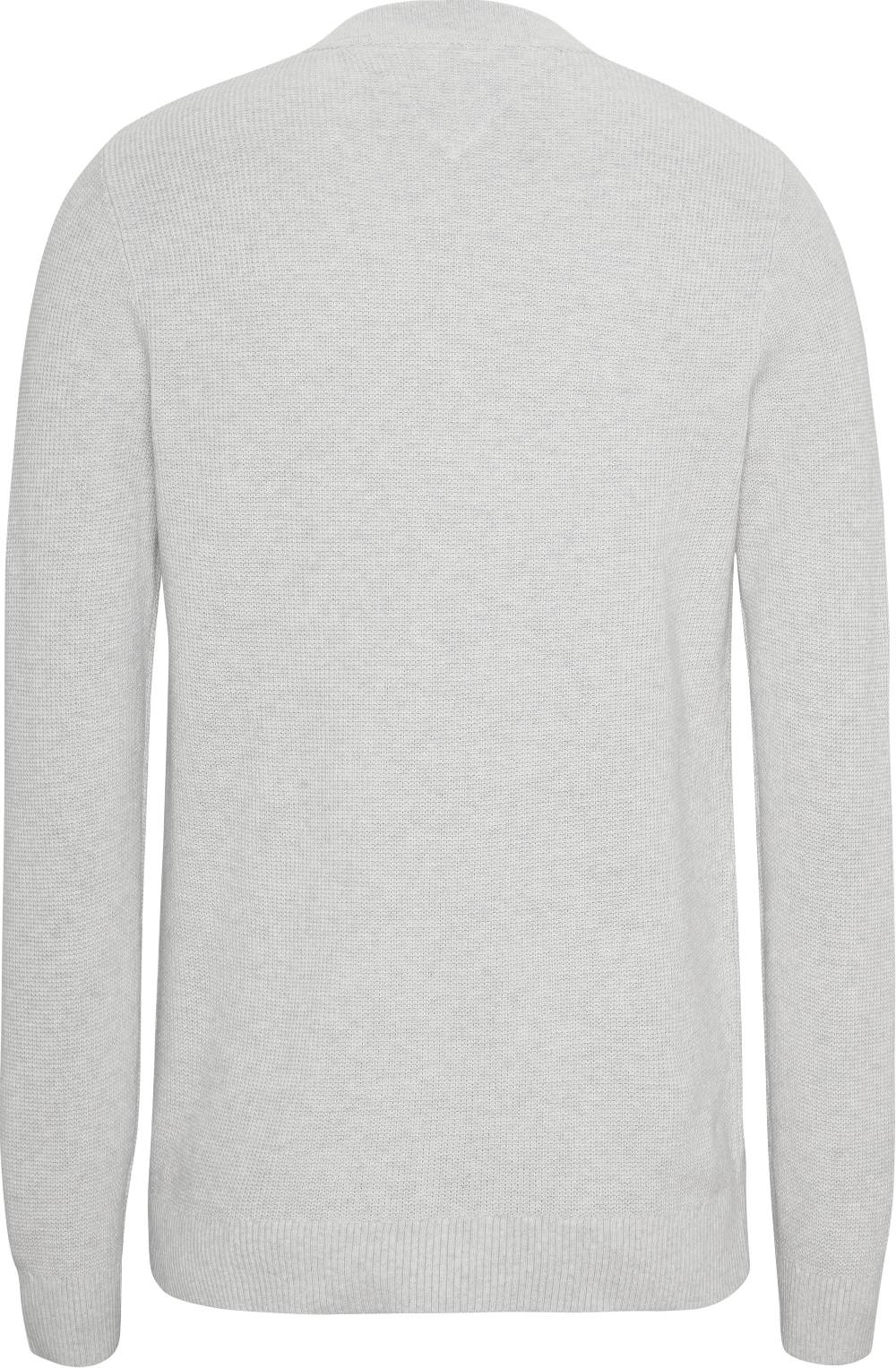 TOMMY JEANS  Felpa Grigia di Cotone Tommy Jeans Uomo Vendita