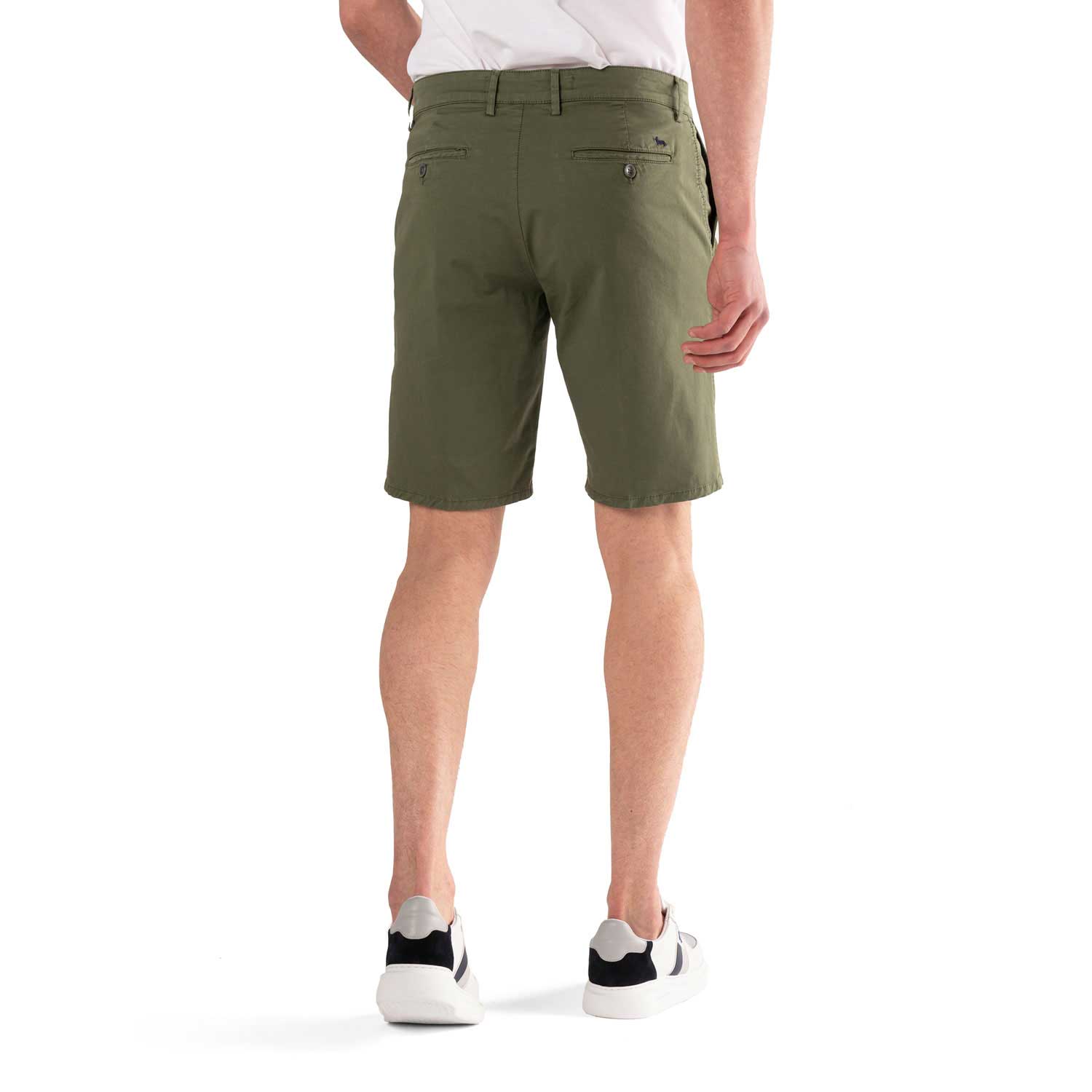 HARMONT & BLAINE  Bermuda Stretch Verde Cotone da Uomo Harmont & Blaine Soddisfazione Garantita