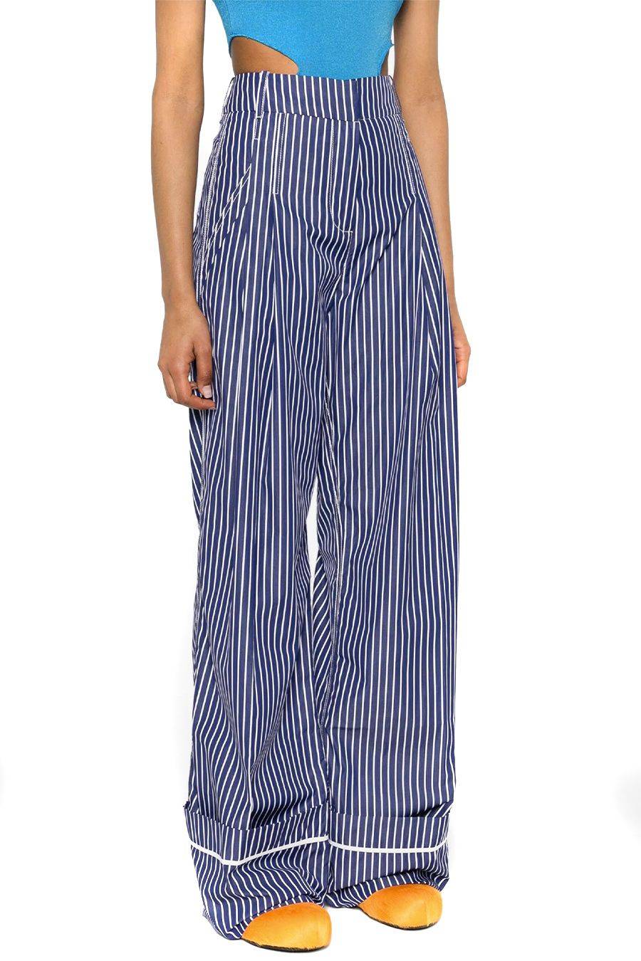DES PHEMMES  Pantaloni di Seta Multicolori DES PHEMMES per Donna Negozi Online