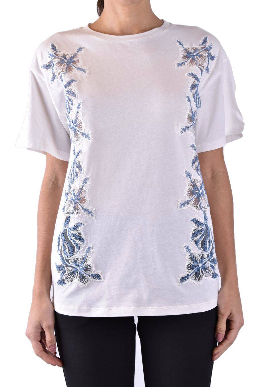 ERMANNO SCERVINO  Polo di Cotone Avorio ERMANNO SCERVINO da Donna Consegna Veloce