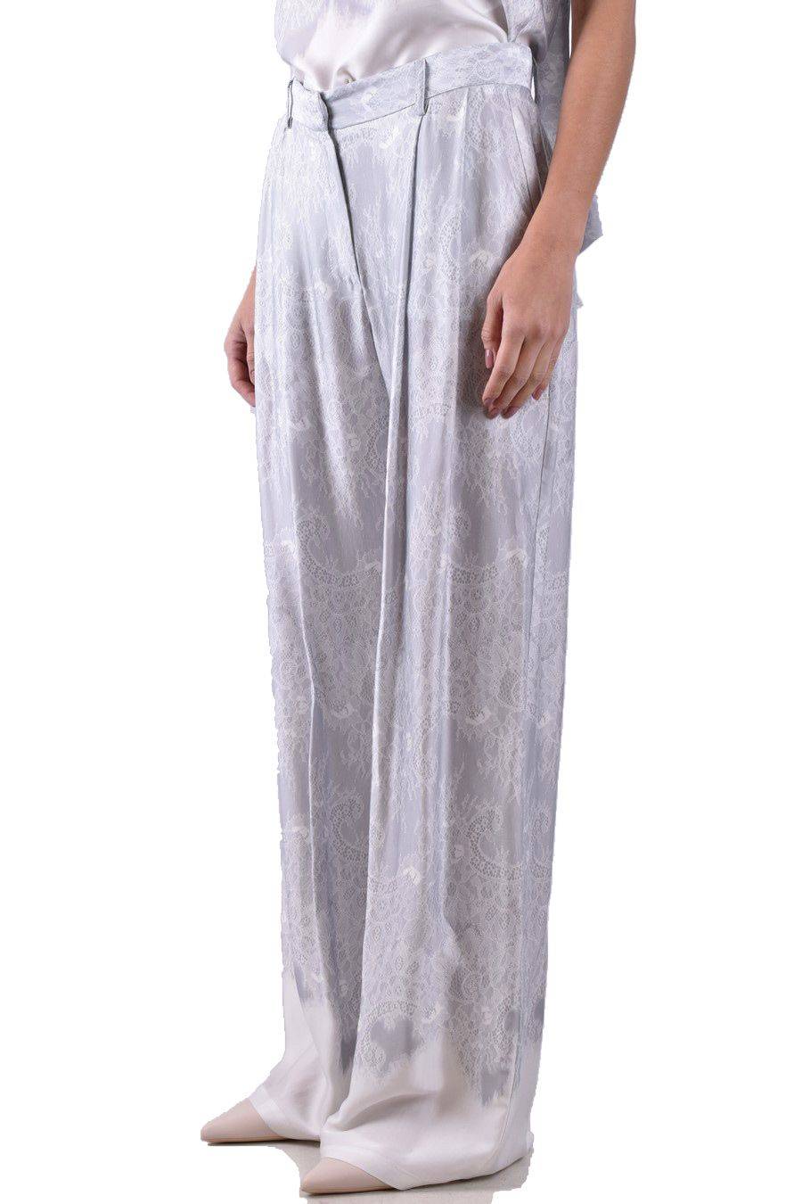 ERMANNO SCERVINO  Pantaloni Donna Ermanno Scervino Grigio in Viscosa Outlet