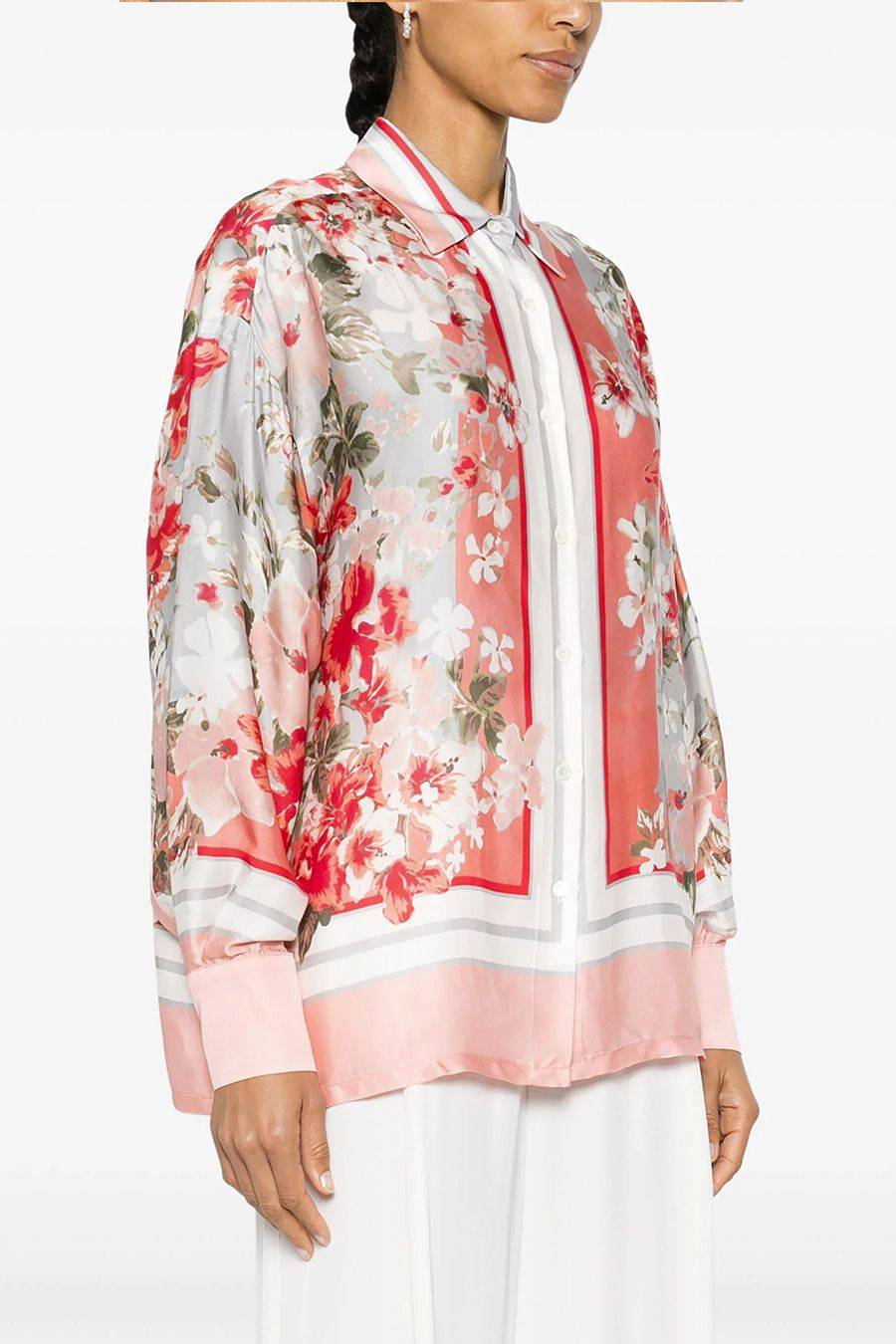 ERMANNO SCERVINO  Camicia Multicolore in Viscosa da Donna Ermanno Scervino Affare Del Giorno