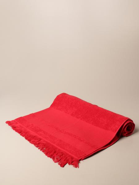 COLMAR  Asciugamano da Spiaggia Rosso in Cotone Unisex Colmar con Frange Offerta