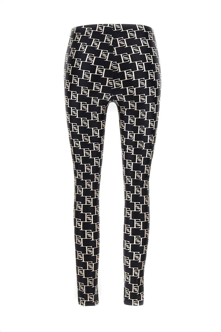 ELISABETTA FRANCHI  Pantaloni Multicolor da Donna Elisabetta Franchi in Poliestere Vendita Economica