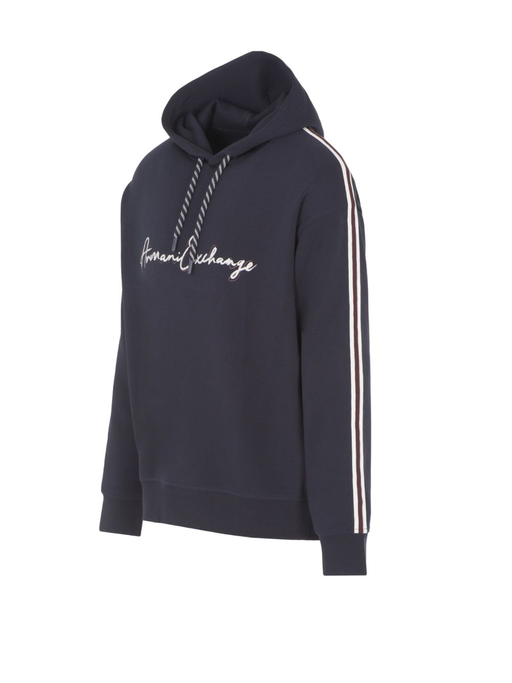 ARMANI EXCHANGE  Felpa con Cappuccio in Cotone Blu - Armani Exchange Uomo Italia