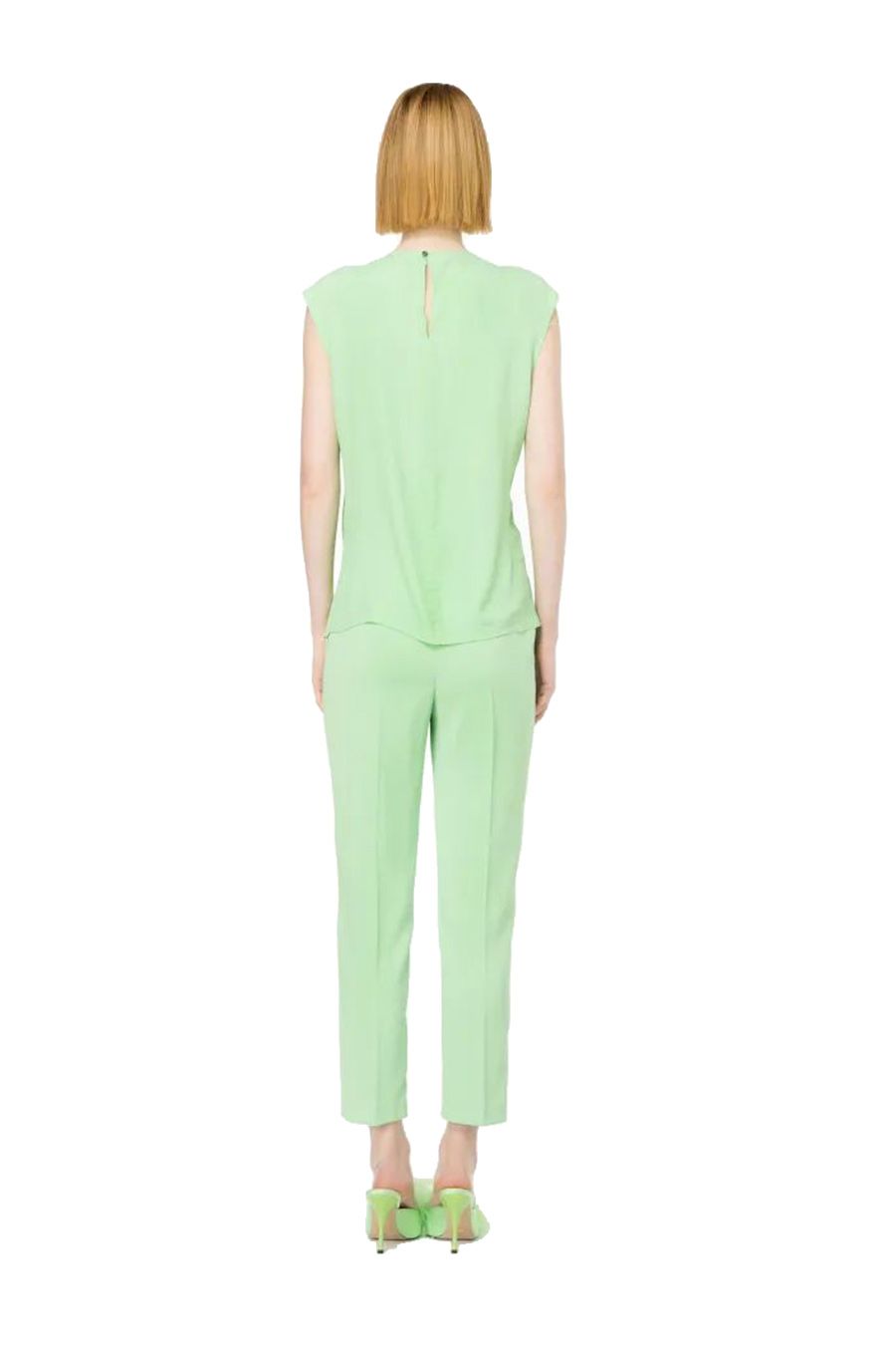 PINKO  Pantaloni PINKO Multicolore da Donna - 65% Acetato 35% Poliestere Qualità