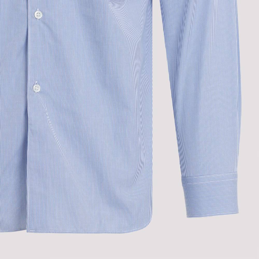 COMME DES GARÇONS SHIRT  Camicia a Righe Blu Cotone Comme Des Garçons Uomo Soddisfazione Garantita