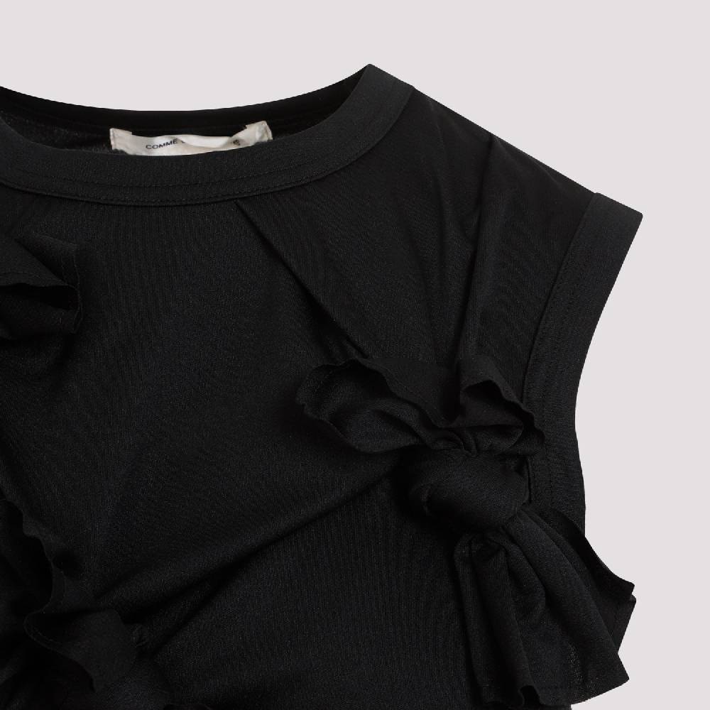 COMME DES GARÇONS Top Senza Maniche Nero Annodato Comme des Garçons - Poliestere Offerta temporanea