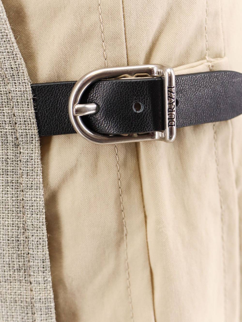 DURAZZI MILANO  Kilt Bicolore Grigio in Lana-Cotone per Donna DURAZZI MILANO Promozione Limitata