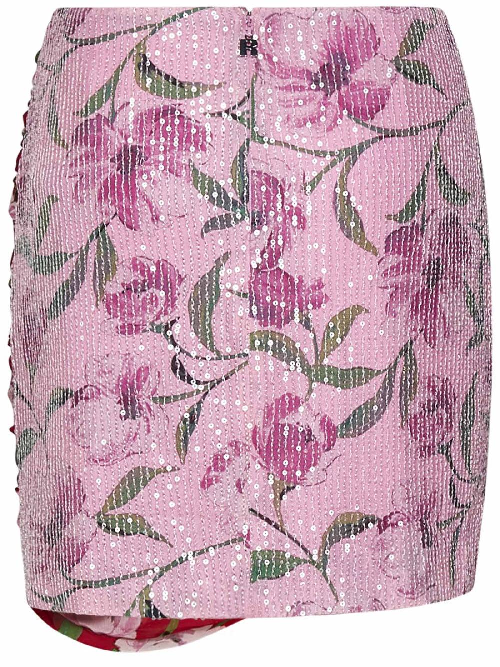 ROTATE BIRGER CHRISTENSEN Minigonna Fiorata con Paillettes ROTATE - Multicolore Sconti VIP