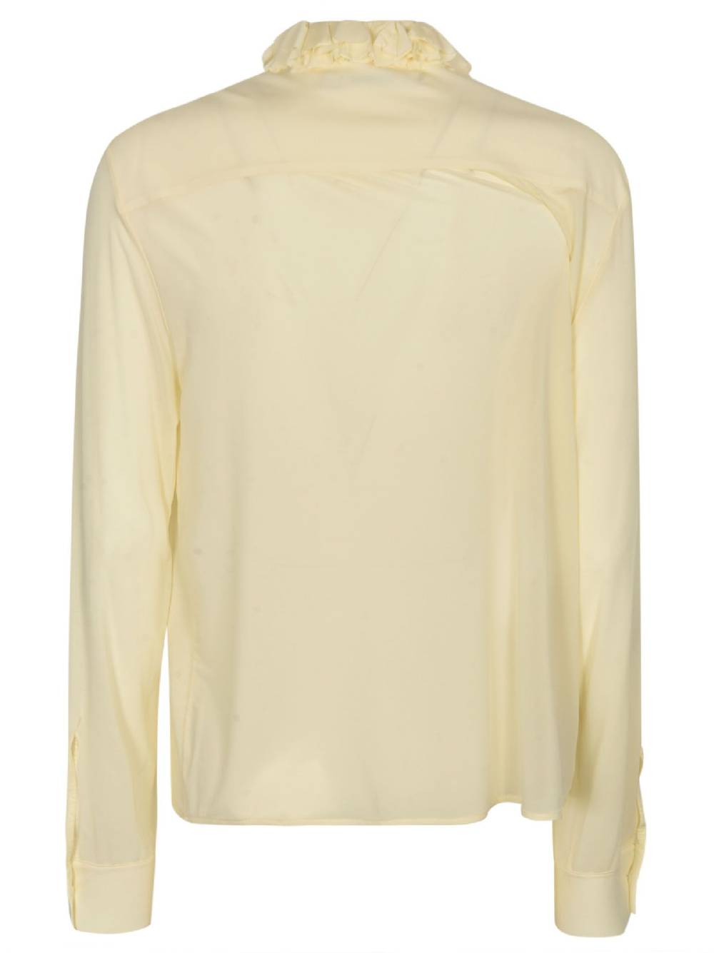 PHILOSOPHY DI LORENZO SERAFINI  Camicia Avorio con Ruche da Donna Philosophy Outlet