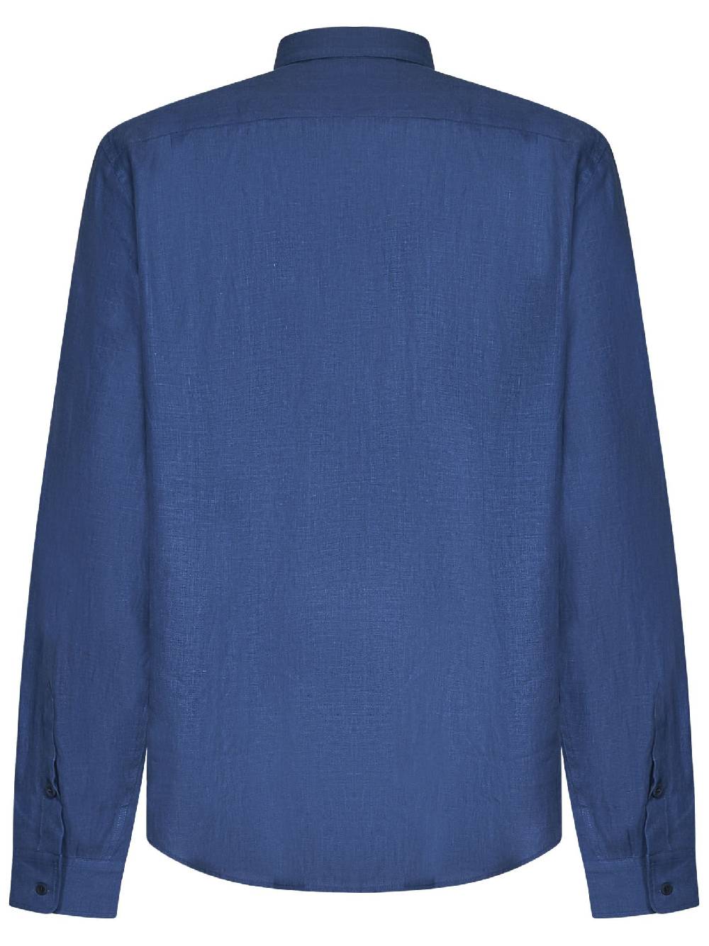 SEASE  Camicia Classica SEASE Blu Reale in Lino da Uomo In Vendita