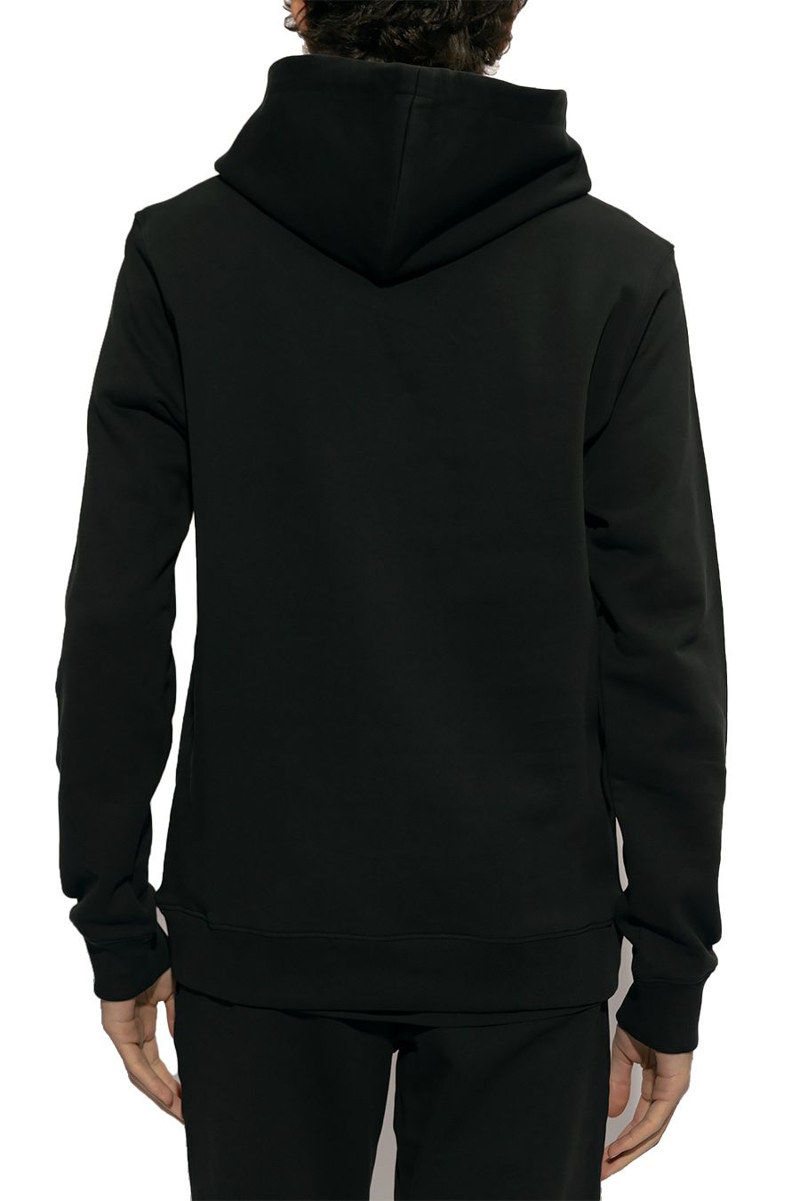 MOSCHINO  Felpa di Cotone Nero Uomo Moschino V1727 Enormi sconti