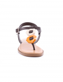 I NUOVO Sandalo basso donna infradito I NUOVO 981006 PRALINE Offerta