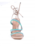 VICENZA Sandalo con tacco alto VICENZA 1076022 Z2 GINGER Vendita Calda