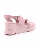 BUENO Sandalo con zeppa donna BUENO Y8602 ROSA ANTICO Saldi Di Fabbrica