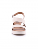 BUENO Sandalo con zeppa donna BUENO Y8602 CREMA I Più Venduti
