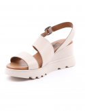 BUENO Sandalo con zeppa donna BUENO Y8602 CREMA I Più Venduti