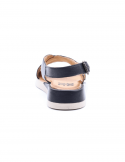 BUENO Sandalo con tacco basso zeppa donna BUENO Y5102 NERO Negozio