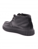 CLARKS Polacco casual uomo CLARKS TORHILL HI BLK LEA in pelle Vendita Economica