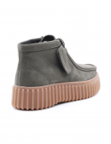 CLARKS Polacco donna CLARKS TORHILL MOSS DKRGREEN in pelle nabuck Pezzi Unici