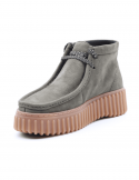 CLARKS Polacco donna CLARKS TORHILL MOSS DKRGREEN in pelle nabuck Pezzi Unici
