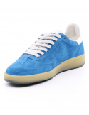 ED PARRISH Sneakers uomo ED PARRISH TRAINER UM093 in camoscio bluette Offerte