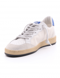 4B12 Sneakers uomo QUATTROBARRADODICI PLAY NEW 64 in pelle bianca Vendita Calda