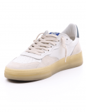 4B12 Sneakers uomo QUATTROBARRADODICI HYPER 924 in pelle bianca Negozio