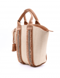 PEPEMOLL Borsa donna PEPEMOLL 241350 NAT in tessuto Promozione