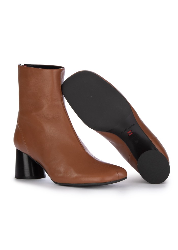 ﻿HALMANERA | STIVALETTI CON TACCO BARON TEAK MARRONE Sconto