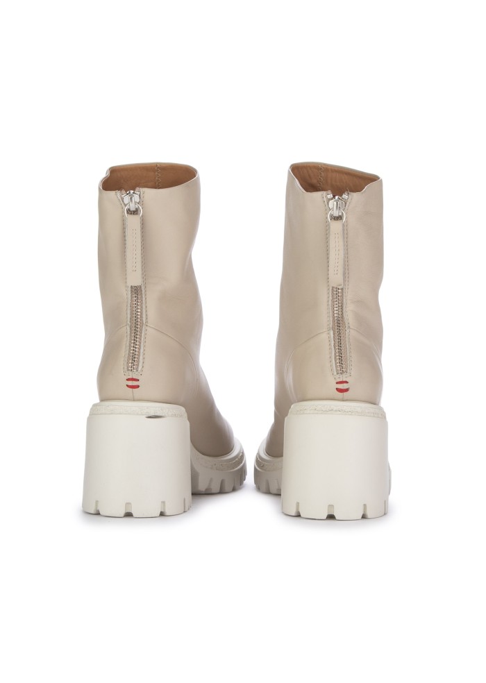 HALMANERA | STIVALETTI CON TACCO BARON PEYOTE BIANCO PANNA Offerta