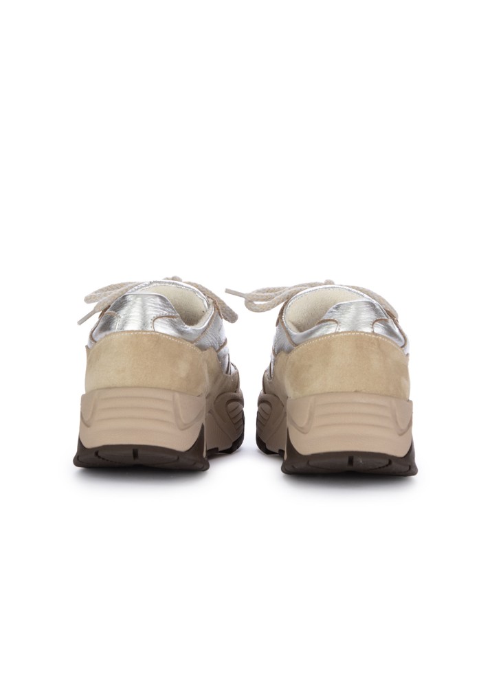 LEMARGO | SNEAKERS LAMINATO ARGENTO TAUPE Offerte