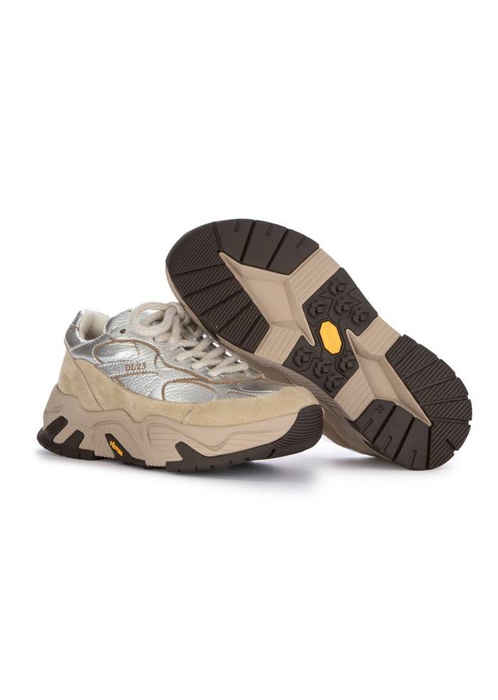 LEMARGO | SNEAKERS LAMINATO ARGENTO TAUPE Offerte