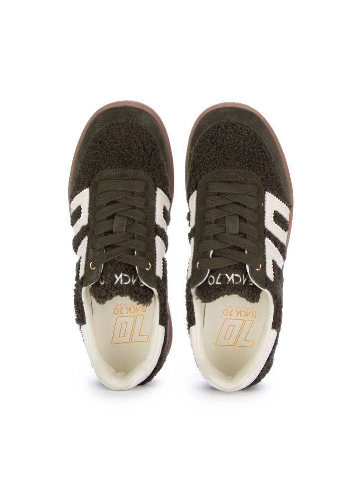 BACK 70 | SNEAKERS TEDDY VERDE SCURO Nuova