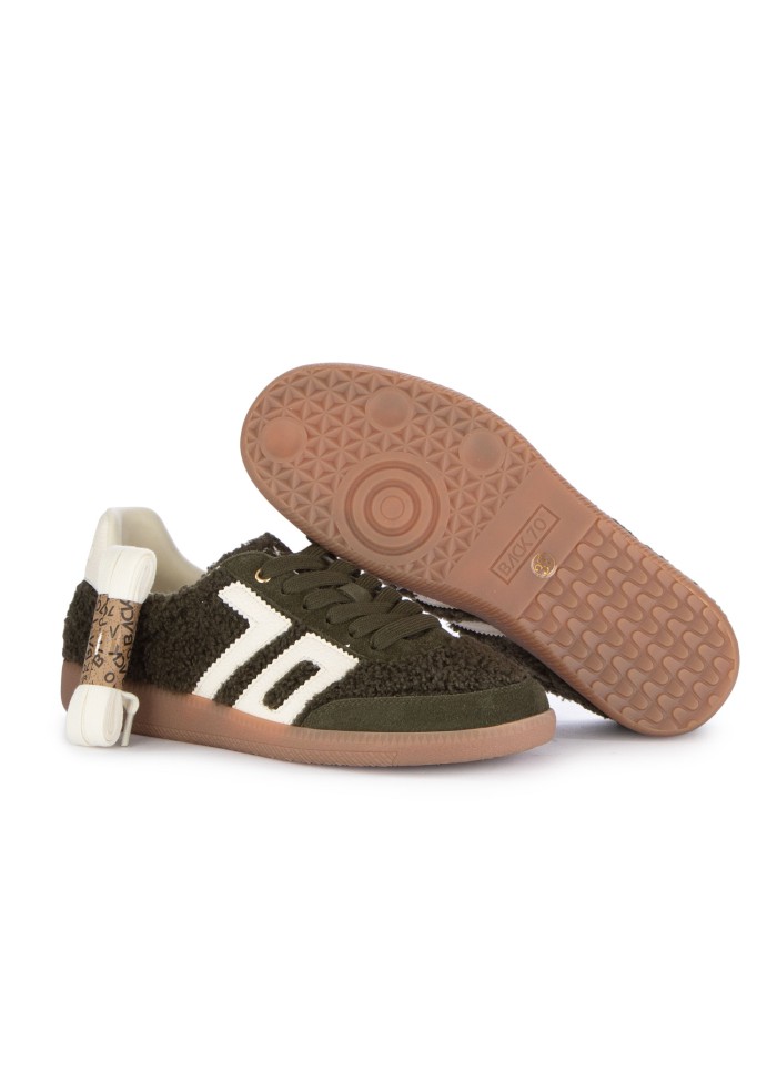 BACK 70 | SNEAKERS TEDDY VERDE SCURO Nuova