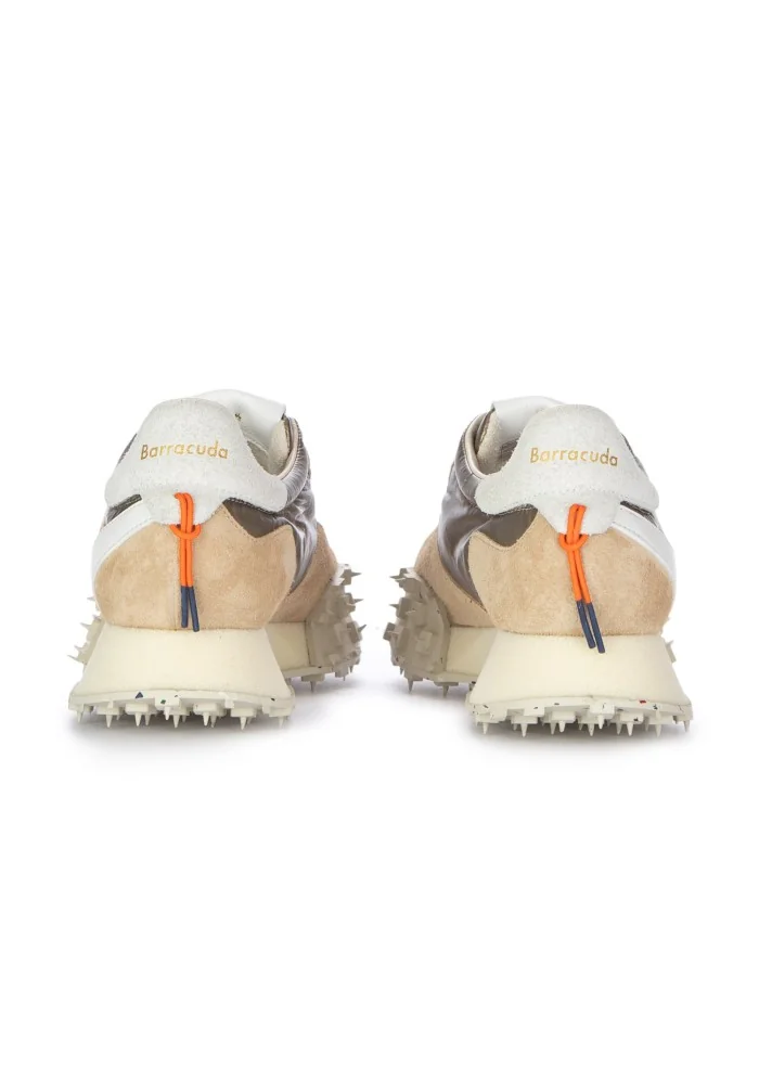 BARRACUDA | SNEAKERS IMPACT BEIGE METALLIZZATO Italia