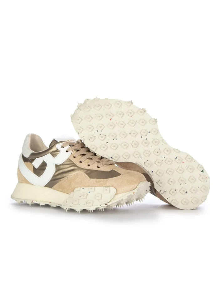 BARRACUDA | SNEAKERS IMPACT BEIGE METALLIZZATO Italia