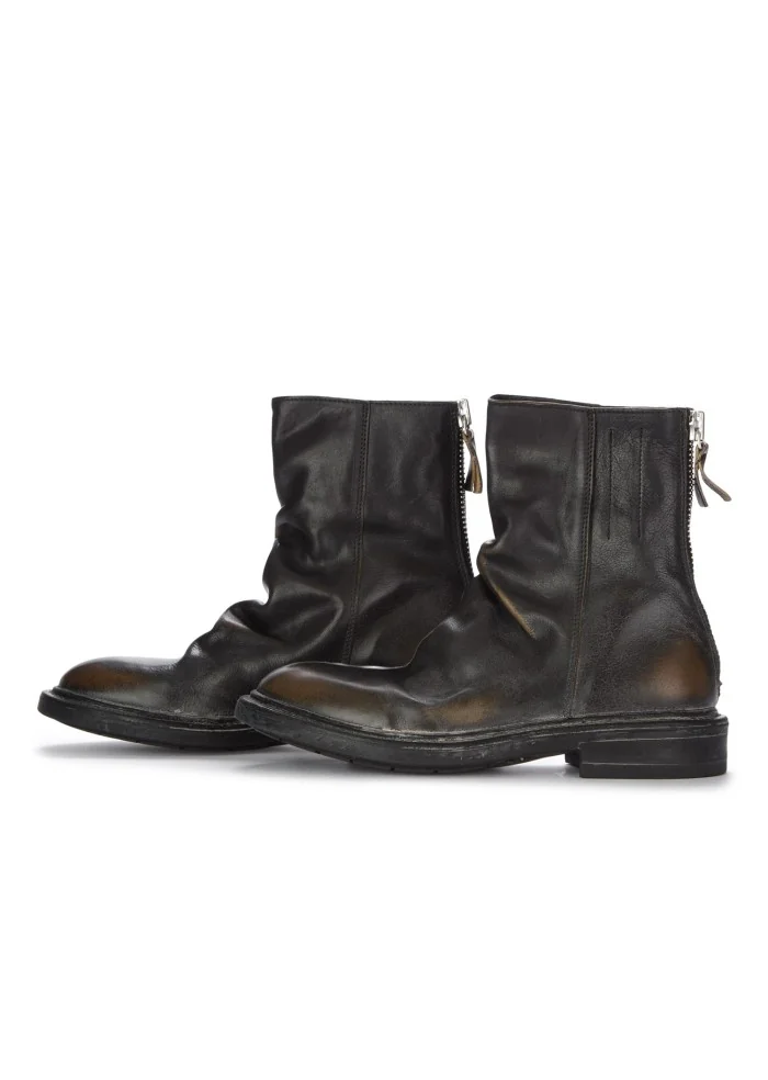MOMA | STIVALETTI CUF CUSNA NERO MARRONE In Linea