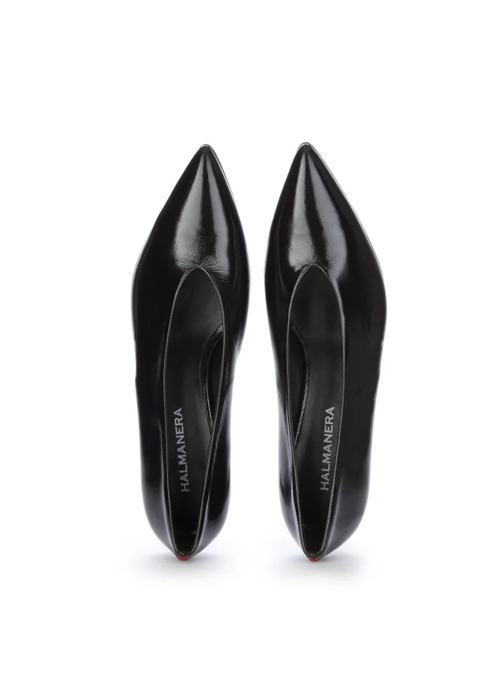 HALMANERA | SCARPE CON TACCO GLAZE NERO Fino al 65% di sconto