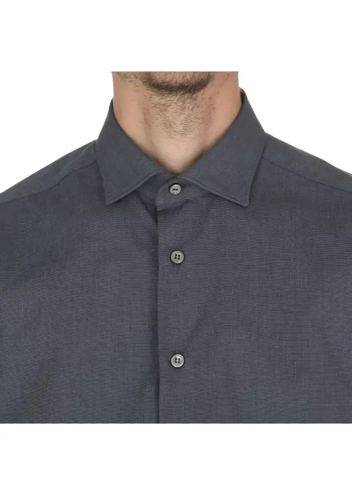 MASTRICAMICIAI | CAMICIA LUCA REGULAR FIT GRIGIO Italia