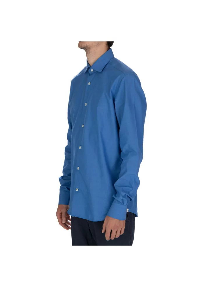 MASTRICAMICIAI | CAMICIA LUCA COTONE REGULAR FIT BLU CHIARO 2025