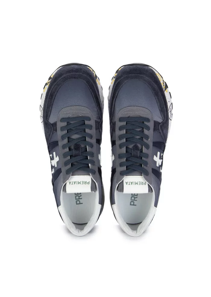 PREMIATA | SNEAKERS LANDECK CAMOSCIO NYLON BLU Italia